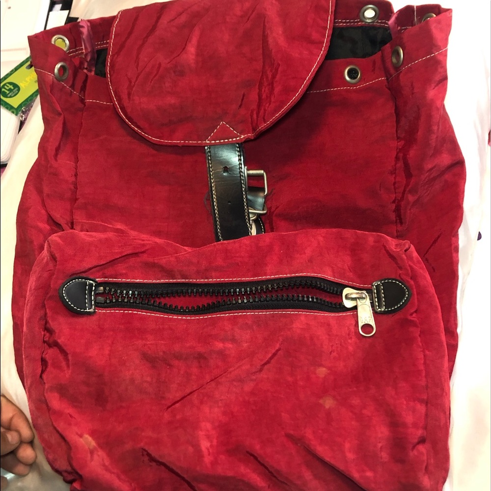 Gap red backpack